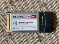 Netzwerkkarte WLAN WiFi Belkin F5D7010 Notebook Laptop PCMCIA Niedersachsen - Bodenwerder Vorschau