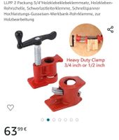 Holzklebeklemmsatz Holzkleberohrschelle Nordrhein-Westfalen - Hückelhoven Vorschau