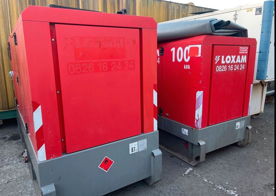 Atlas Copco 100 KVA Stromaggregat BHKW Notstromaggregat in Gundelsheim