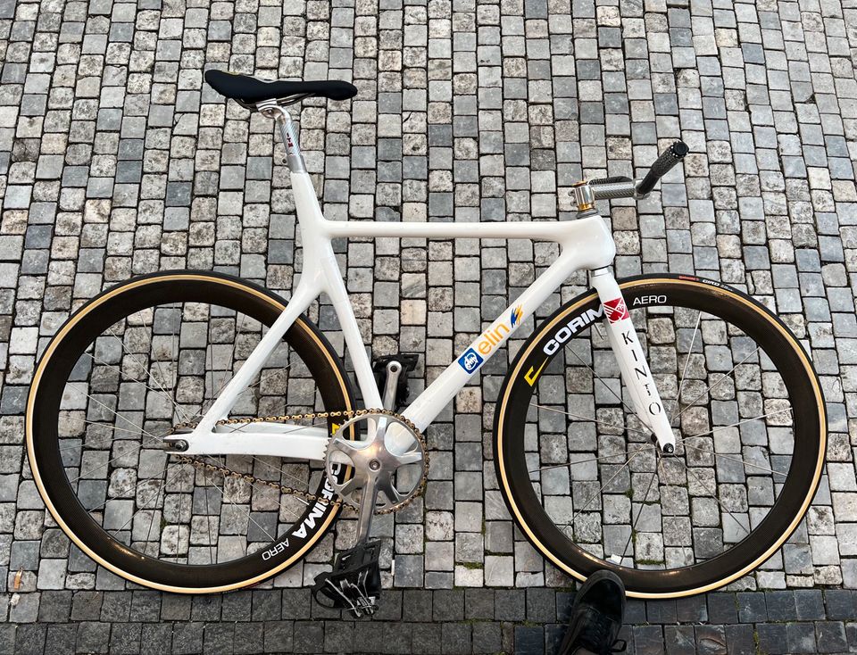 Antonov Elin bahnrad fixed gear track pista in Altenberg Sachs