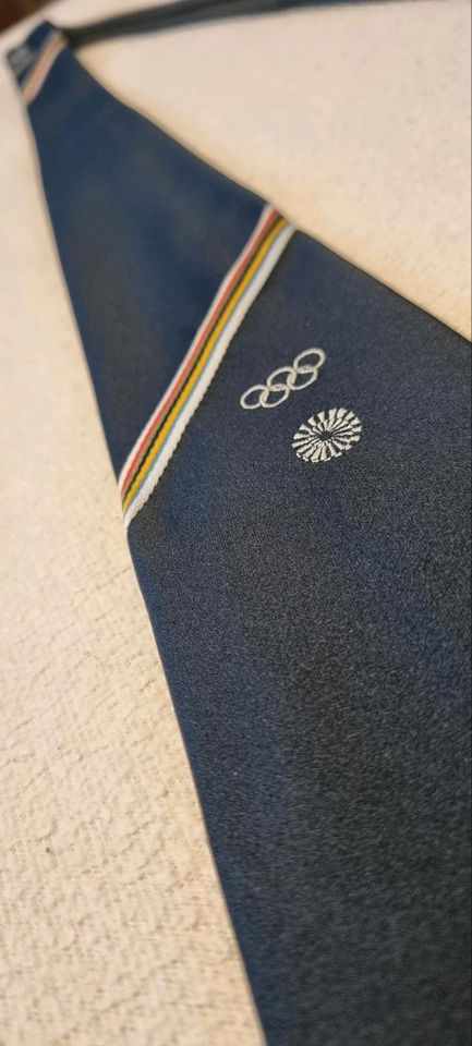 Offizielle Krawatte (Binder) der Olympischen Spiele 1972 in Großfriesen