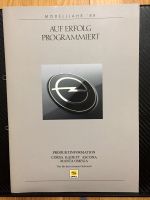 Opel CORSA A KADETT E ASCONA C MANTA B OMEGA A Prospekt INTERN Hessen - Nauheim Vorschau