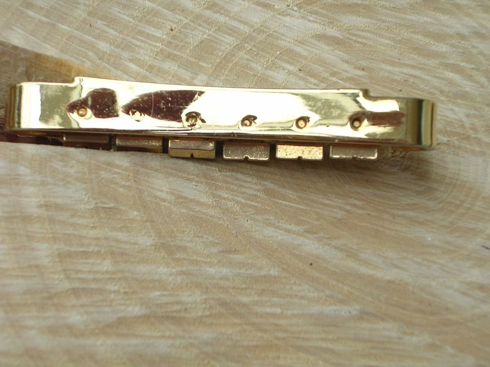 Bridge – Gold – Tune-O-Matic - für Les Paul Gibson in Bielefeld