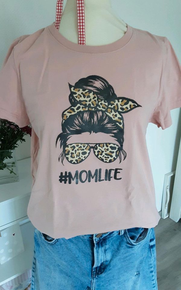 ❤SHEIN T-SHIRT ❤ mit Frontdruck #Homelife gr. L in Bremen