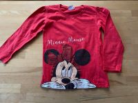 Minnie Mouse Disney Shirt Longshirt rot Gr. 122 Bayern - Dingolfing Vorschau