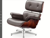 Vitra Eames Lounge Chair mit braunen Echtlederplostern gesucht. Nordrhein-Westfalen - Brühl Vorschau