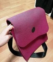 Tasche, Umhängetasche von Jemako, pink, Filz Baden-Württemberg - Friedrichshafen Vorschau