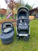 Hartan GT racer Jeans Leder Kombi Kinderwagen Nordrhein-Westfalen - Gladbeck Vorschau