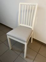 4 Ikea Ekedalen Stühle in Weiß/Orrsta Hellgrau Nordrhein-Westfalen - Borken Vorschau