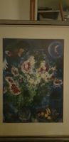 Marc Chagall Blumenstillleben Bilderrahmen mit Passpartout Bayern - Gablingen Vorschau