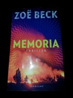 Taschenbuch Zoë Beck Zoe Beck - Memoria Sachsen-Anhalt - Halle Vorschau