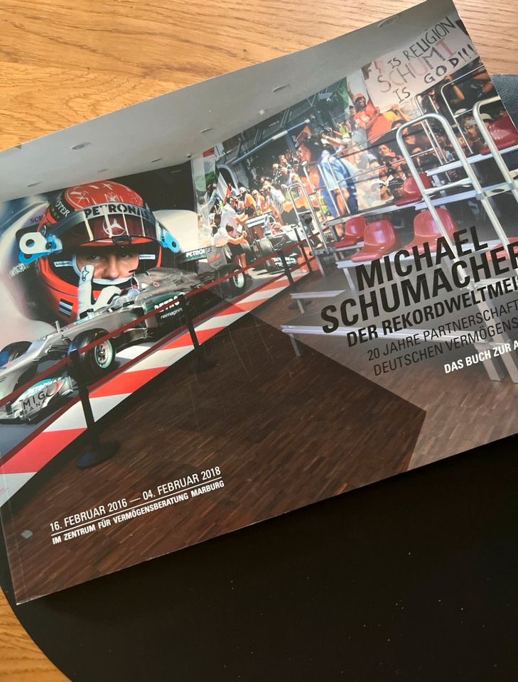 Michael Schumacher Buch der Rekordweltmeister in Leipzig
