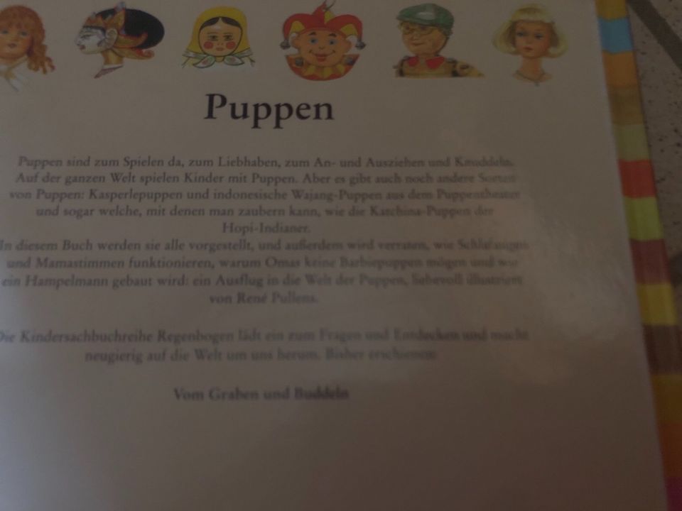 Sehr interessantes Buch über* Puppen * Kinderbuch Verlag Luzern in Ladenburg