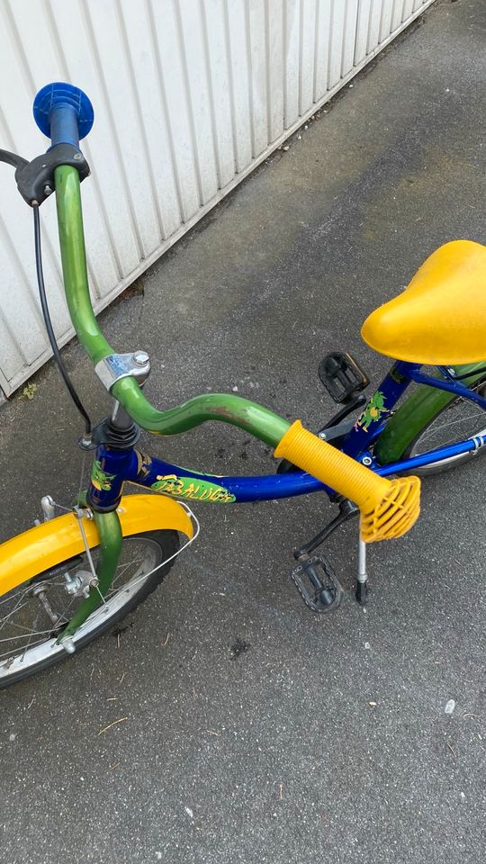 Kinder Fahrrad blau in Wuppertal