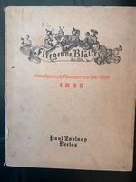 Fliegende Blätter. 1. Jahrgang . Band 1. Nr. 1-24. Baden-Württemberg - Wertheim Vorschau