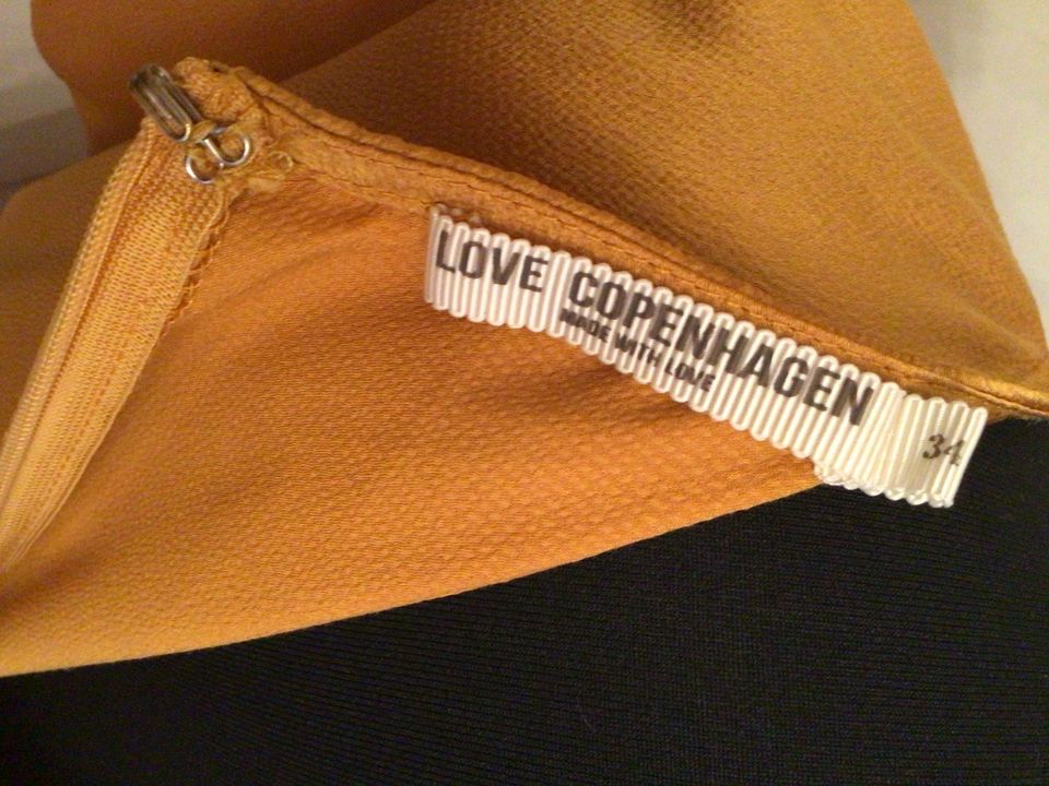 Kleid Love Copenhagen curryfarben ocker gelb beige Gr. 34❤️ in Augsburg