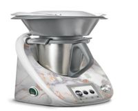 Thermomix TM5 DesignSkin white and golden marble Niedersachsen - Isenbüttel Vorschau