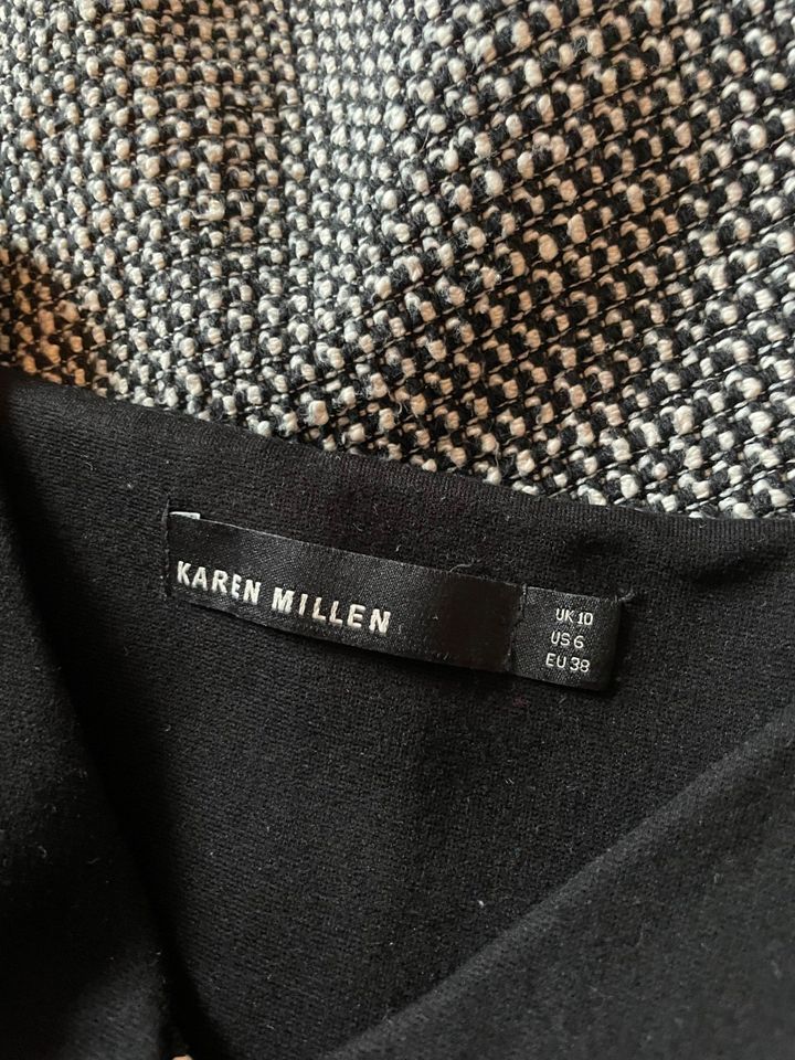 Kleid Karen Millen Gr 36 S (EU 38) schwarz mit Boucle Rock Winter in München