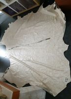 Lederhaut ca.2×2m batik/glattleder/hell weiß/beige nähen/bastel Nordrhein-Westfalen - Hamm Vorschau