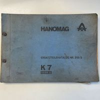 Ersatzteilkatalog Hanomag K7 Serie B Kreis Ostholstein - Bad Schwartau Vorschau