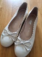Ballerinas Brautschuhe creme Gabor Bayern - Oberasbach Vorschau
