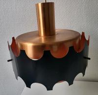 Retro Kupferfarbene Hängelampe Metall DDR VEB Metalldrücker Halle Sachsen - Taucha Vorschau