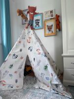 Kinderzimmer Deko Tipi Zelt, Lampe & Bilder Fuchs, Hase, Waschbär Brandenburg - Neuenhagen Vorschau