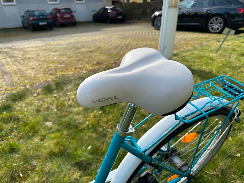 Damenfahrrad 26 Zoll Türkis / Weiss in Markranstädt