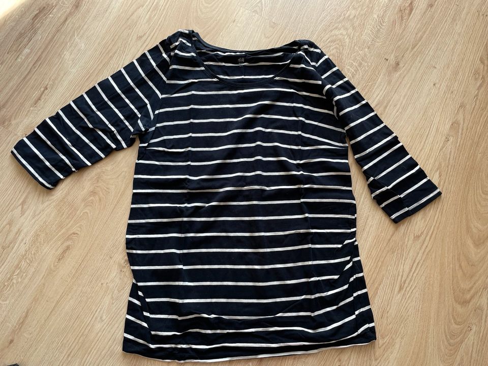 Umstandsshirt Longsleeve 3/4 Arm - H&M Größe XL in Buxheim