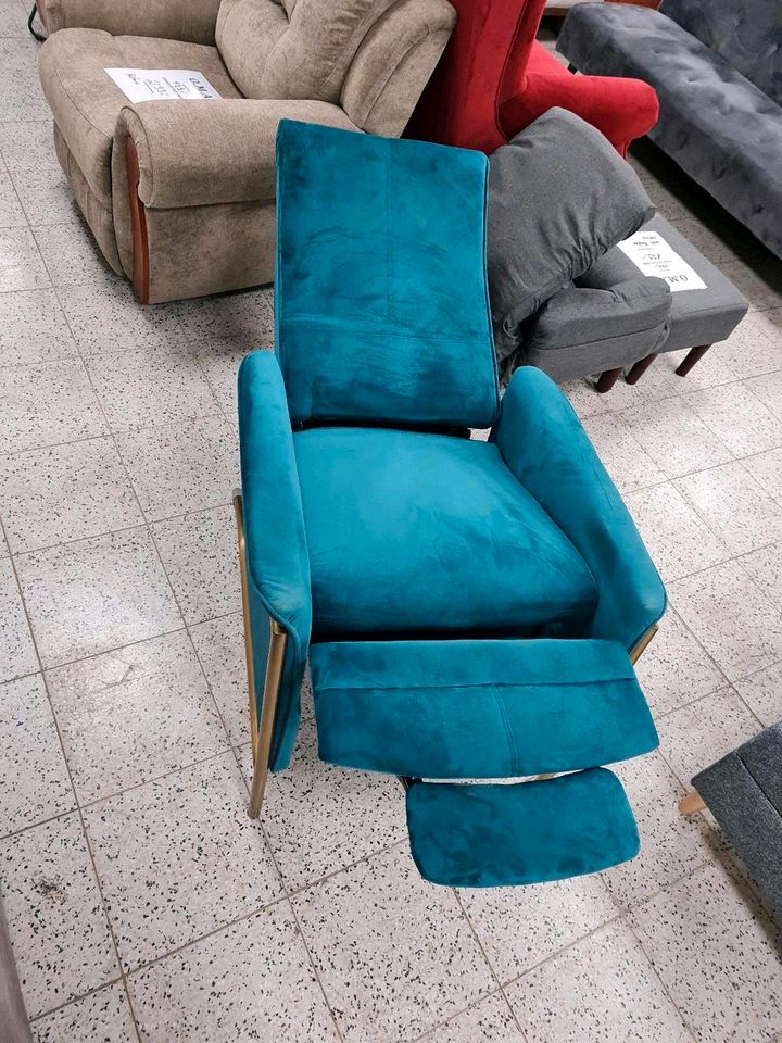 Sessel Relaxsessel Relaxfunktion kare design Möbel UVP 949€ in Herbstein