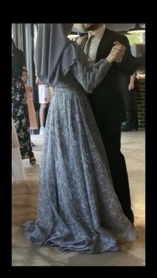 Nisan Söz Isteme Tesettür Elbise Hijab Kleid Abendkleid in Bingen