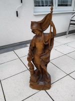 Geschnitzte Holzfigur Hl. Florian, 83cm hoch, Südtirol Bayern - Buchloe Vorschau