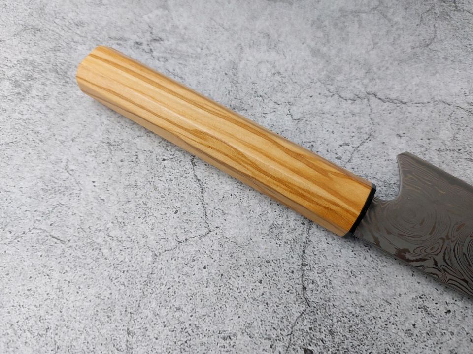 Damastmesser Gyuto Chefmesser Messerkult Kochmesser in Dietingen