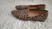 H&M Loafers Ballerinas Gr. 39 braun flach Schlangenmuster Niedersachsen - Hildesheim Vorschau