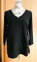 Shirt / Bluse von s.Oliver, Gr. M/38, schwarz, Langarm, Stoffmix Dresden - Leuben Vorschau