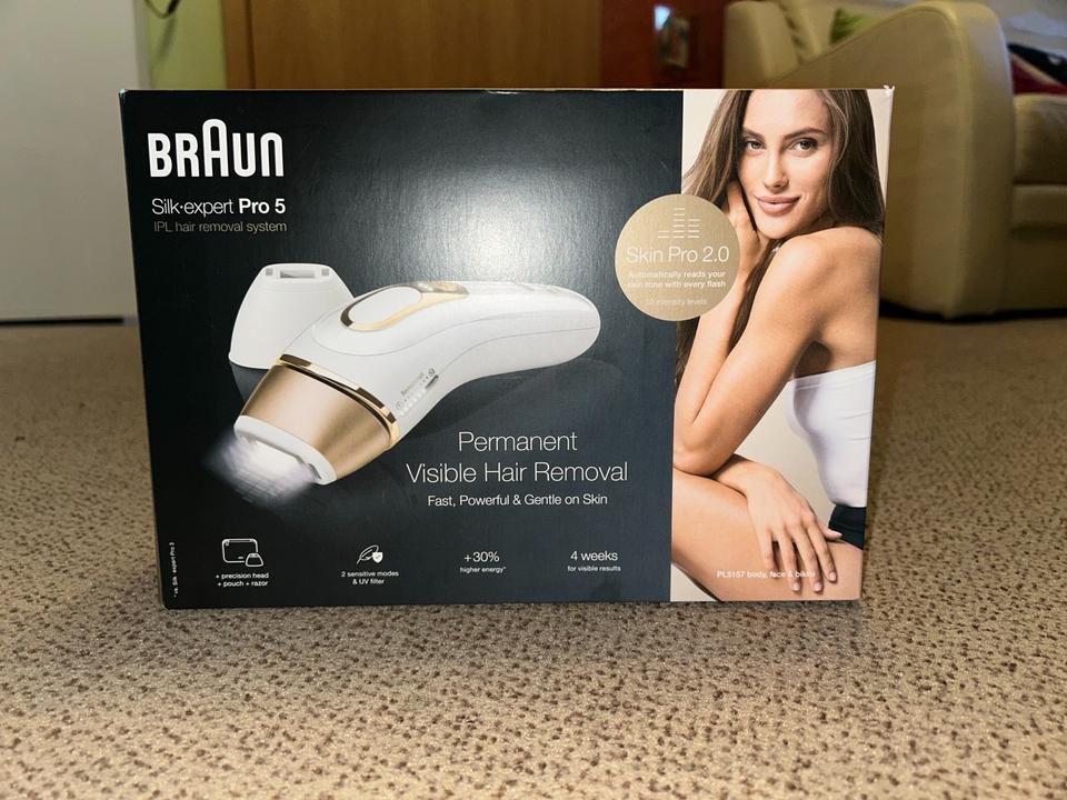 NEU Braun Silk expert Pro 5 Haarentfernungsgerät in Creuzburg