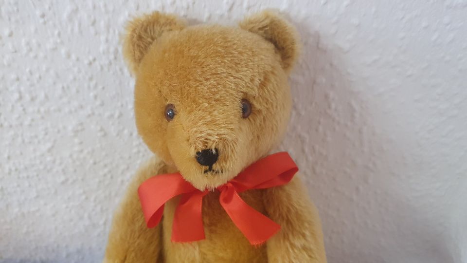 Teddy Hermann Bär beweglich⭐Glasaugen 23 cm in Bremen