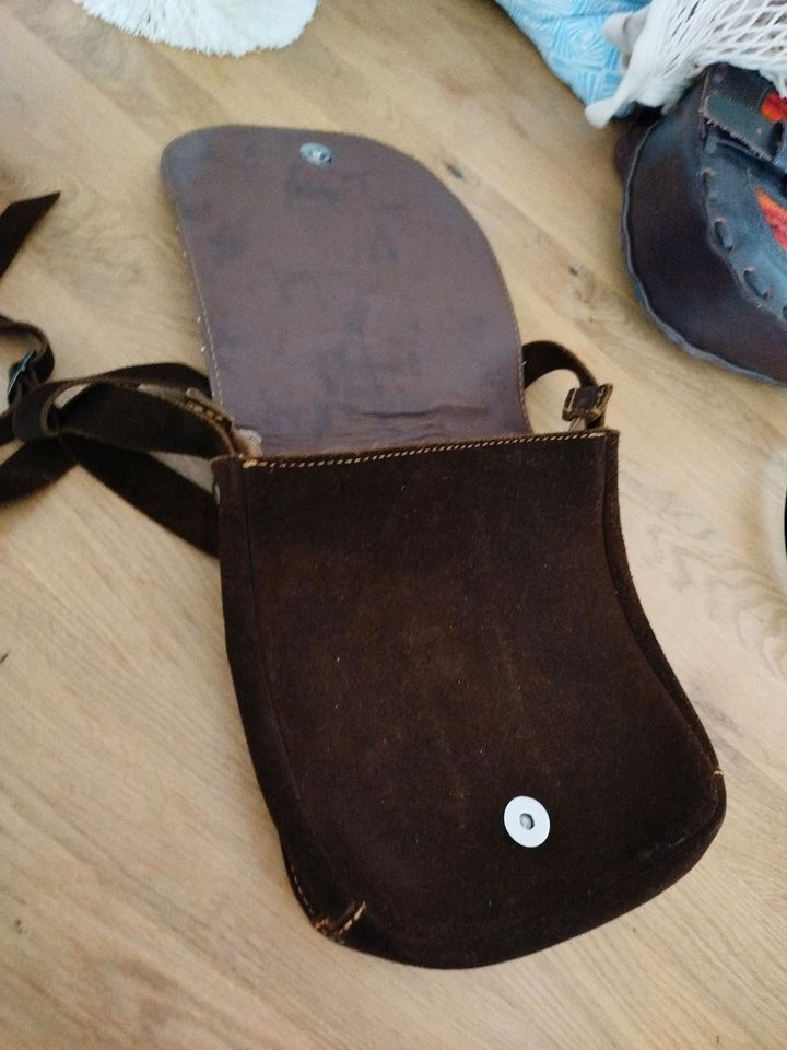 Handtasche echt Leder original aus Peru in Schorndorf