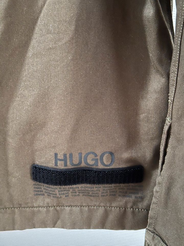 Hugo Boss Herren Hemd Overshirt, grün, Gr. M/50 in Friolzheim