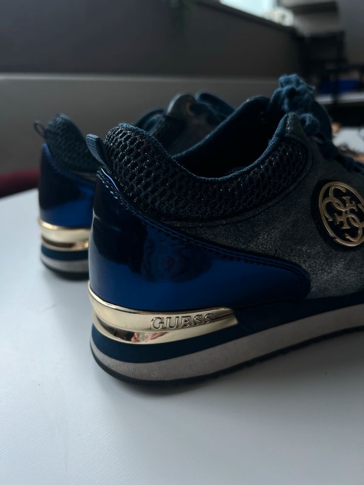 Guess Sneakers Rimma  Gr 39, blau Gold Original 100% in Gelsenkirchen