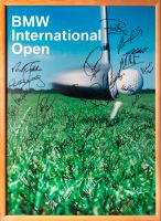 Golf-50 Autogramme -Plakat-BMW Open 2004-Rydercup Team - 89x64cm Bayern - Eschenlohe Vorschau