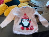 Weihnachtspulli 98 104 kuschelig flauschig rosa Pinguin Nordrhein-Westfalen - Frechen Vorschau