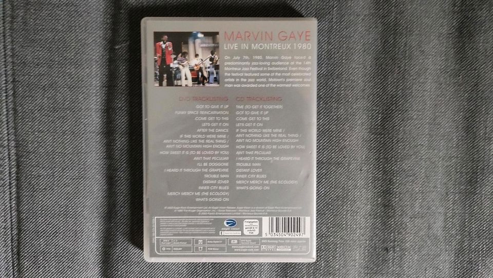 Marvin Gaye Live in Montreux 1980 DVD in Bonn