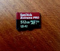 Sandisk Extreme Pro 512 GB neu Tausch gegen 128 GB Karrte Berlin - Charlottenburg Vorschau