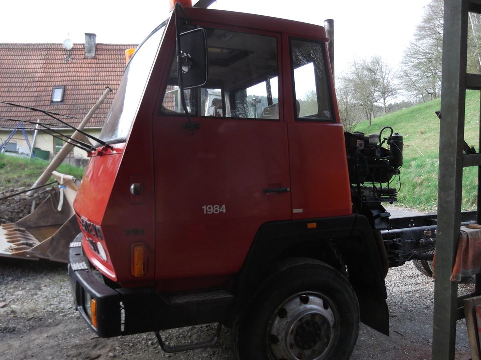 Allrad- LKW-Fahrgestell in Wiesthal