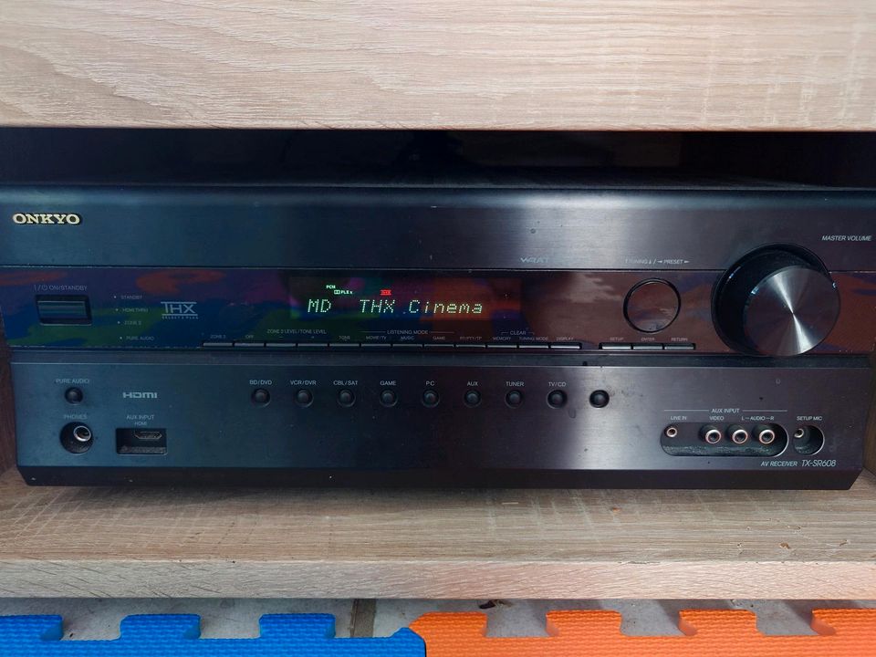 Onkyo TX-SR608 7.2 AV-Receiver + Teufel Concept P 5.1 Surround in Hagen