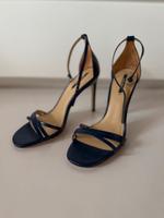 ZARA Pumps Sandalen Riemchensandale Blau Trend Blogger 39 Asos Hessen - Heuchelheim Vorschau