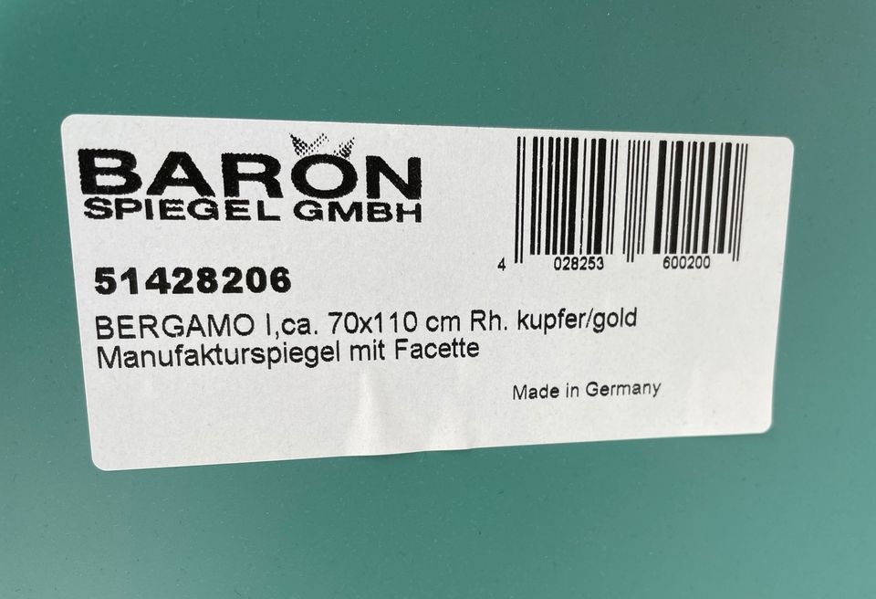 Spiegel BERGAMO von BARON Spiegel GmbH in Radebeul