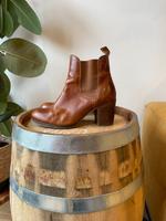 Stiefelette Cox 40 braun Cognac Görtz Echtleder Wuppertal - Elberfeld Vorschau