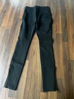 Schwarze Treggings / Leggings mit Reißverschlüssen in Gr. XS/S Bayern - Augsburg Vorschau